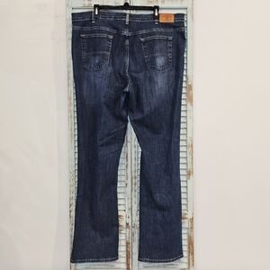 BILLS KHAKIS Men 42W Med/Dark Wash Denim 5 Pocket Made in USA Standard Fit Jeans